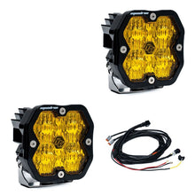 Load image into Gallery viewer, Baja Designs Baja Designs Squadron 2.0 Sport LED Wide Cornering (Pair) - Baja Amber
