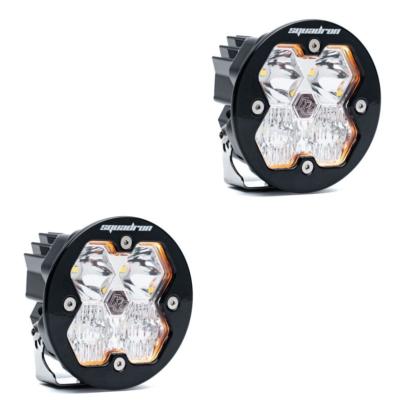 Baja Designs Squadron-R 2.0 Sport LED driving combo light pair