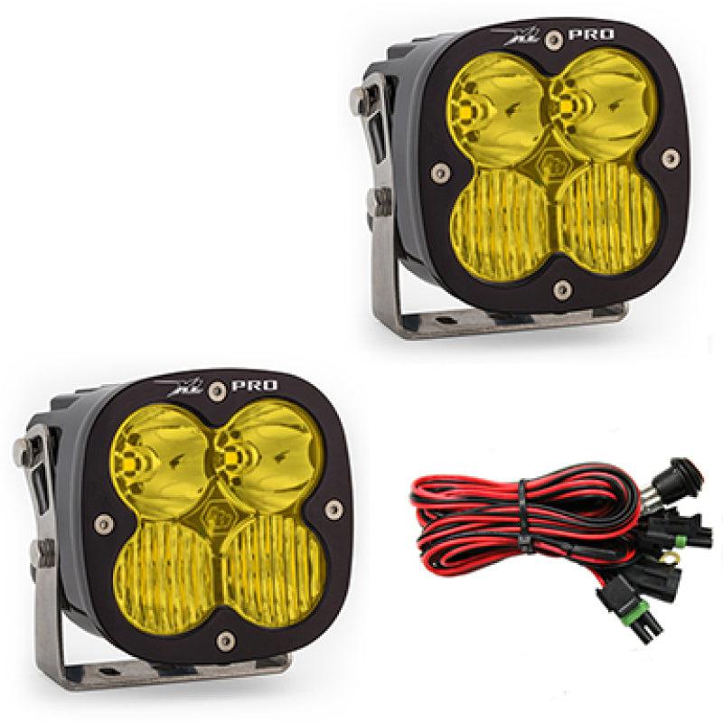 Baja Designs XL Pro Series Driving Combo Pattern Pair LED Light Pods - Amber - Black Ops Auto Works
