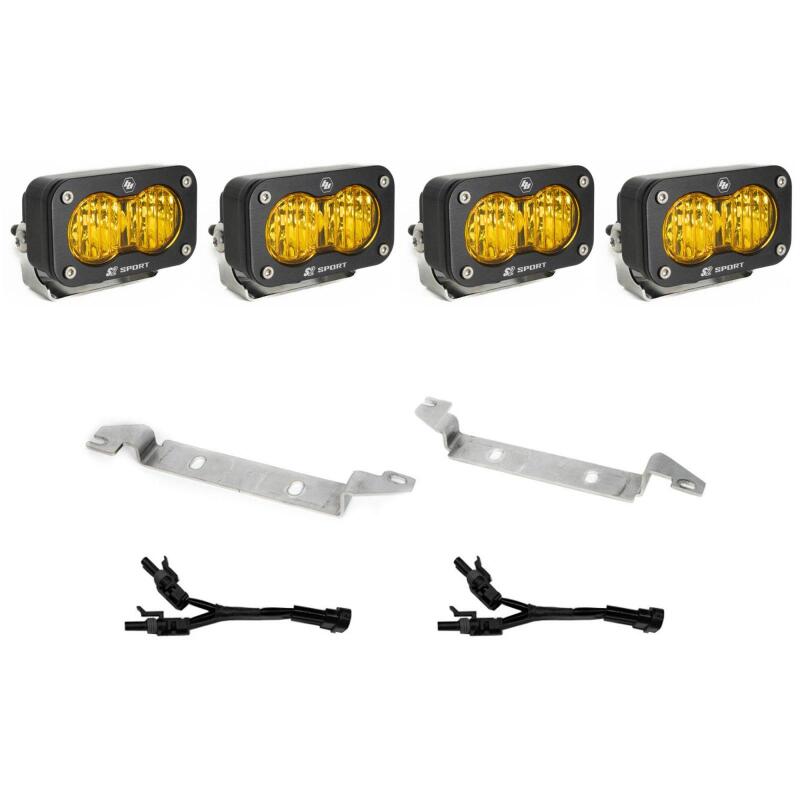 Baja Designs 448281 S2 fog pocket kit full view