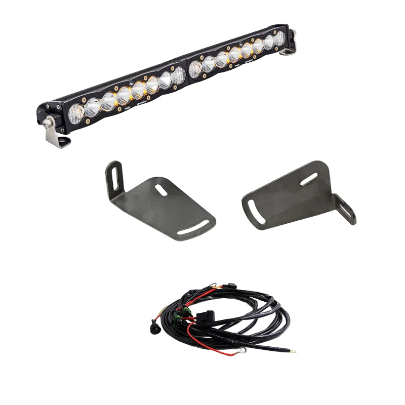 Baja Designs S8 20 inch bumper light bar kit on Ram TRX 