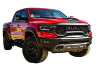 Load image into Gallery viewer, Baja Designs 448051 S8 20 inch light bar installed in lower bumper on black 2021-2024 Ram 1500 TRX front view