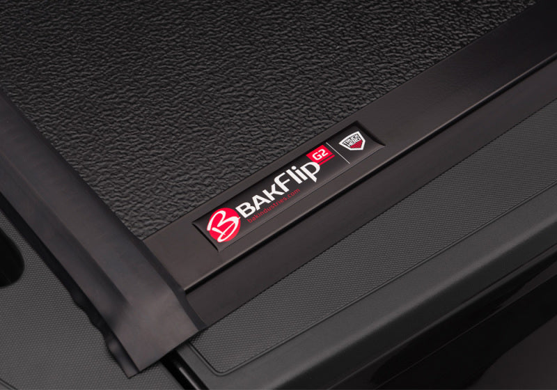 BAK 14-18 Chevy Silverado 1500 / 15-20 Chevy Silverado 2500/3500 6ft 6in Bed BAKFlip G2 - Black Ops Auto Works
