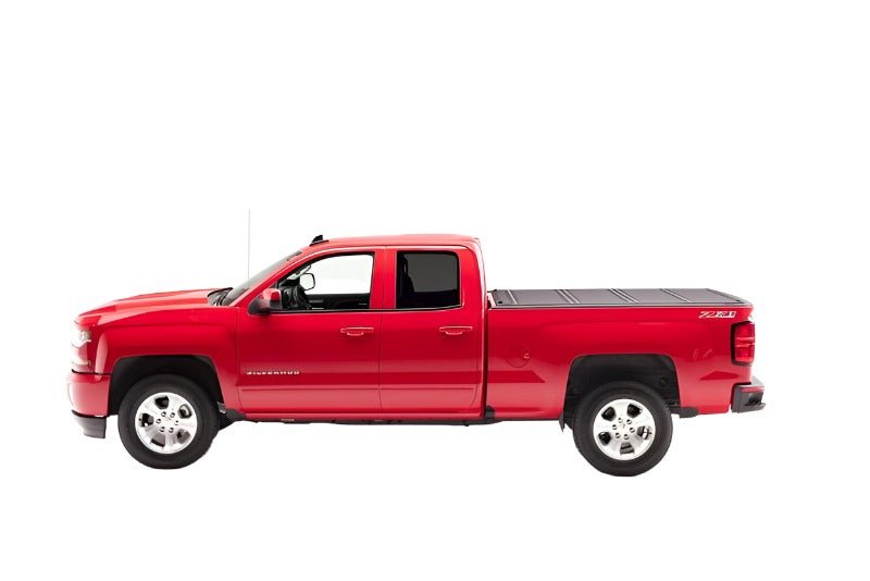 BAK 14-18 Chevy Silverado 1500 / 15-20 Silverado 2500/3500 5ft 8in Bed BAKFlip MX4 Matte Finish - Black Ops Auto Works