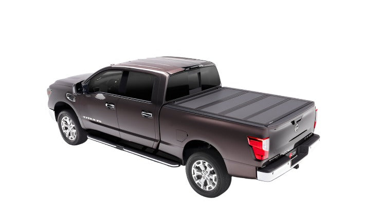 BAK 16-20 Nissan Titan XD 6ft 6in Bed (w or w/o Track System) BAKFlip MX4 Matte Finish - Black Ops Auto Works