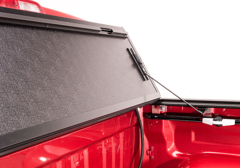BAK BAKFlip G2 tonneau cover mounted on Honda Ridgeline truck bed