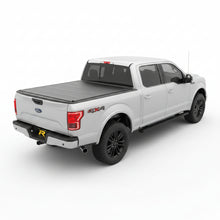 Load image into Gallery viewer, White Ford Ranger with BAKFlip G2 tonneau cover closed, front three-quarter view