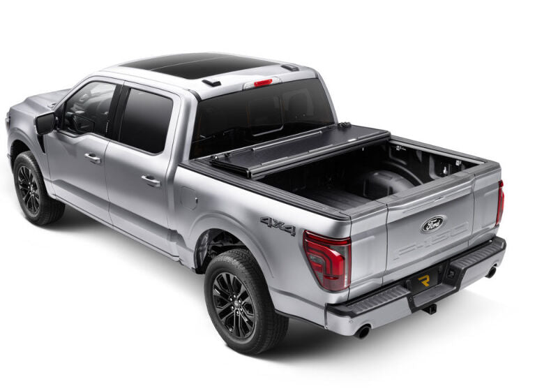 BAKFlip G2 tonneau cover with rear panel folded open on a Ford Ranger 5-foot bed
