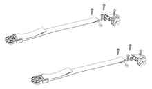 Load image into Gallery viewer, BAK Underside Buckle Ends &amp; Strap Clips Qty 2 (w/ Hardware) - BAK PARTS-356A0003
