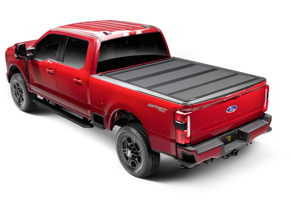 -BAK 17-23 Ford Super Duty 8ft Bed BAKFlip MX4 Matte Finish-Tonneau Covers - Hard Fold-BAK