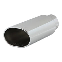 Load image into Gallery viewer, Banks Power chrome obround slash cut tailpipe tip full view