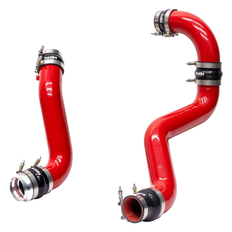 Banks Power 17-19 Chevy/GMC 2500HD/3500HD Diesel 6.6L Boost Tube Upgrade Kit - Red - Black Ops Auto Works