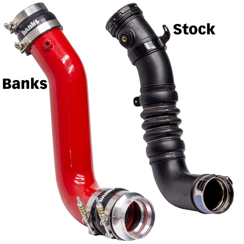 Banks Power 17-19 Chevy/GMC 2500HD/3500HD Diesel 6.6L Boost Tube Upgrade Kit - Red - Black Ops Auto Works