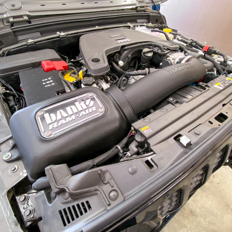 Banks Power 18-20 Jeep 3.6L Wrangler (JL) Ram-Air Intake System - Dry Filter - Black Ops Auto Works
