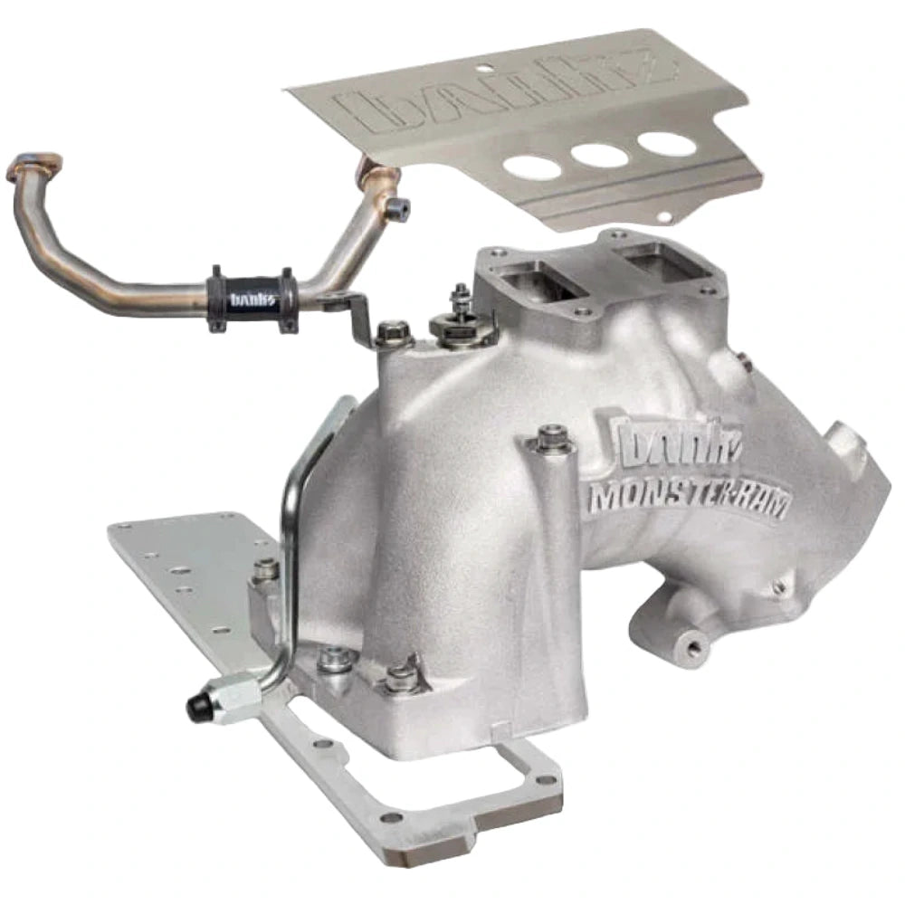 Banks Power 19-24 Ram 3500/4500/5500 6.7L Diesel Monster-Ram Intake System w/Fuel Line - Natural - Banks Power 42805-N
