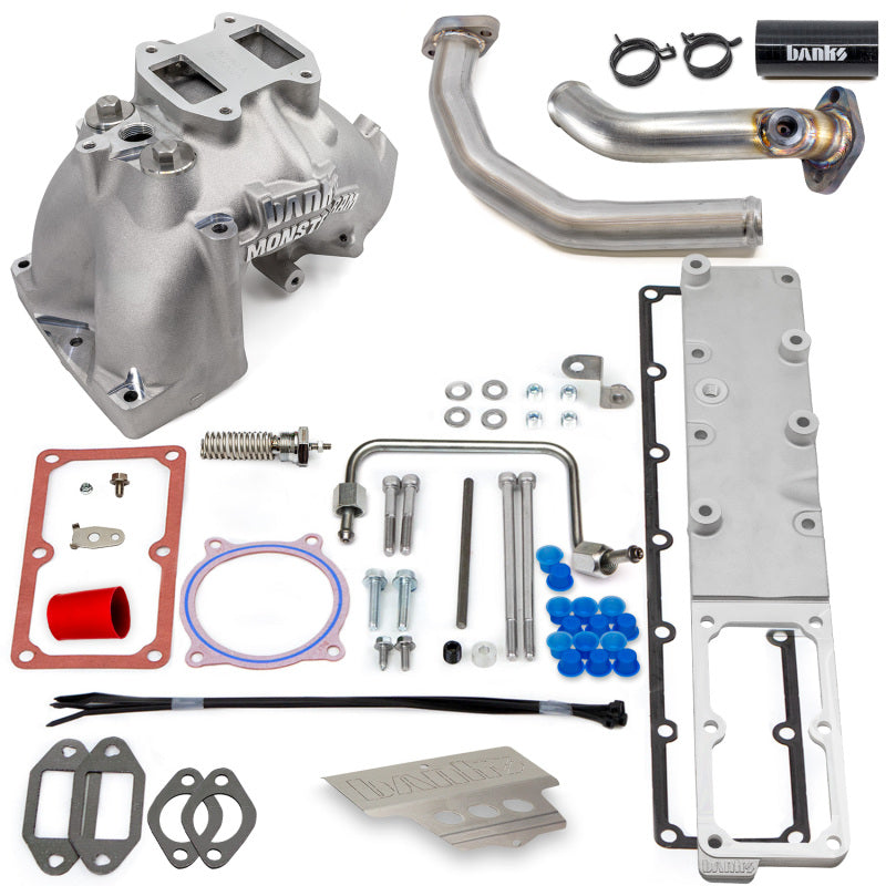 Banks Power Banks Power 19-24 Ram 3500/4500/5500 6.7L Diesel Monster-Ram Intake System w/Fuel Line - Natural