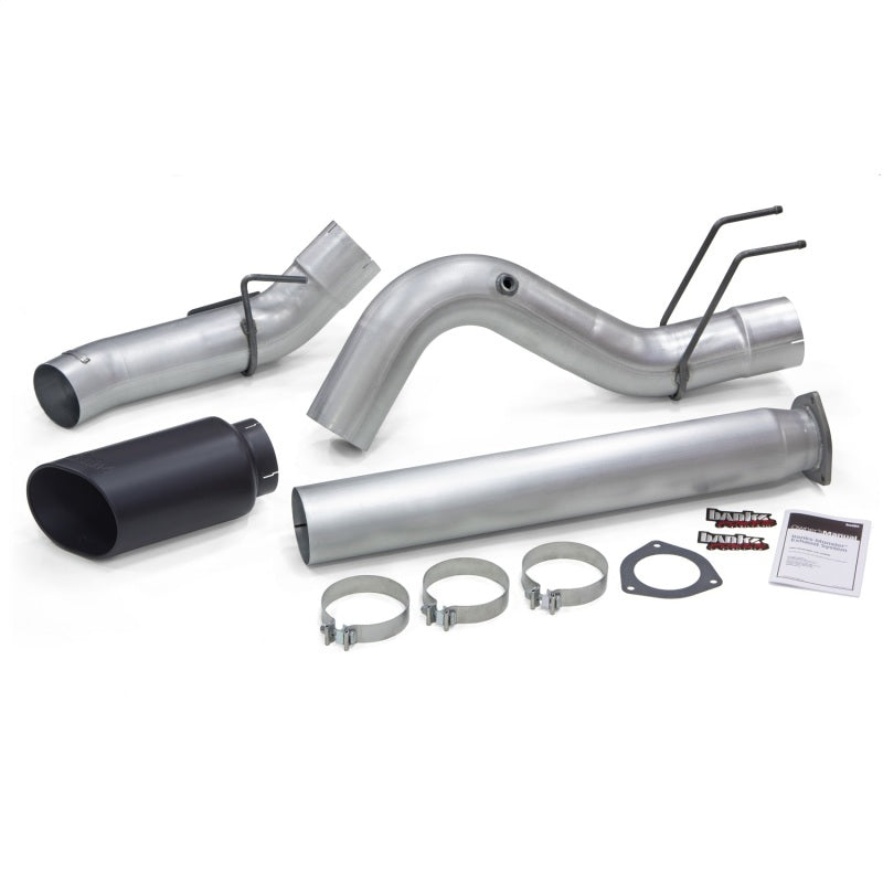 Banks Power 2017 Ford 6.7L 5in Monster Exhaust System - Single Exhaust w/ Black Tip - Black Ops Auto Works