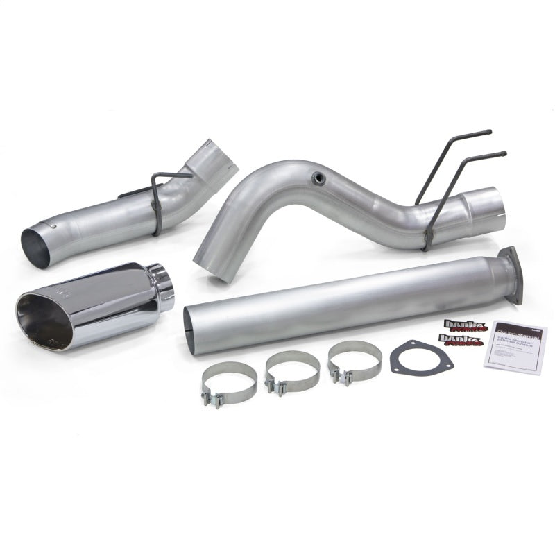 Banks Power 2017 Ford 6.7L 5in Monster Exhaust System - Single Exhaust w/ Chrome Tip - Black Ops Auto Works
