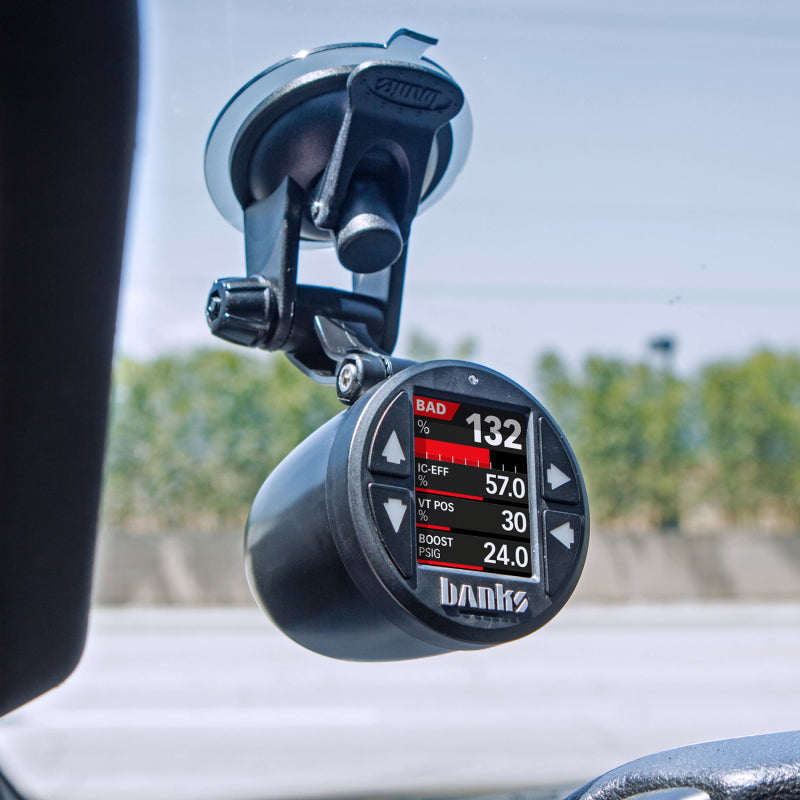 Banks Power 52mm Single Gauge Pod Kit w/ Sticky Base - Black Ops Auto Works