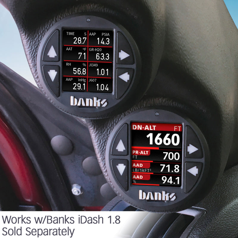 Banks Power AirMouse Ambient Air Density Sensor Module for iDash 1.8 Super Gauge - Black Ops Auto Works