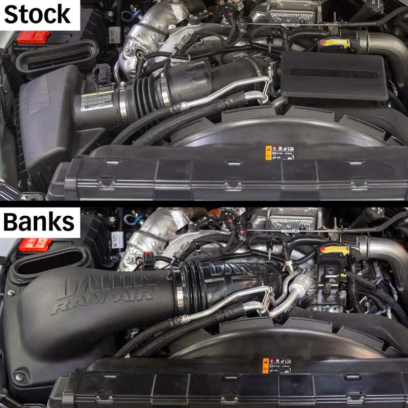 Banks Power 20-22 Chevy/GMC 2500/3500 L5P 6.6L Ram-Air Intake System - Oiled - Banks Power GBE42266