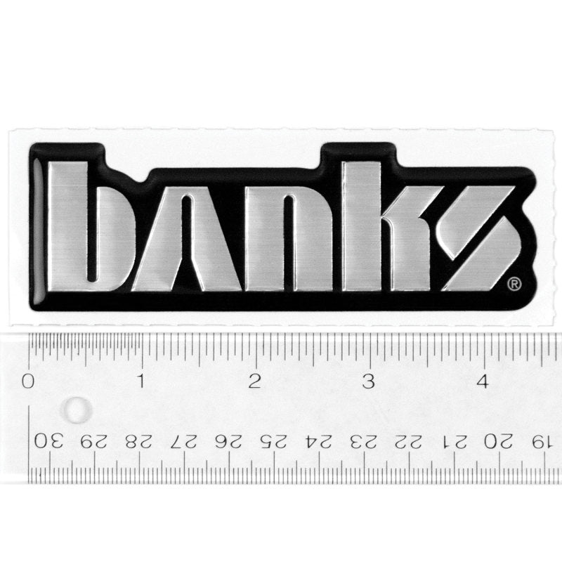 Banks Power Urocal decal shown in original packaging