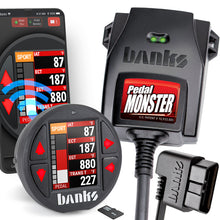 Load image into Gallery viewer, Banks Power Pedal Monster Kit Molex MX64 6 Way With iDash Data Pro Banks Power GBE64313-P