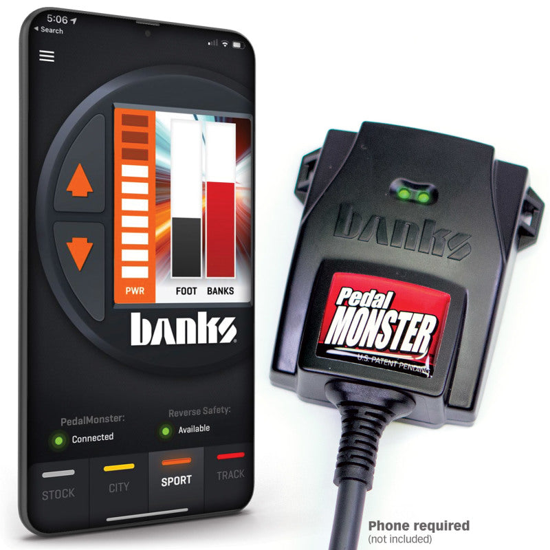 Banks Power Pedal Monster Kit (Stand-Alone) 07-19 RAM 2500/3500/11-20 Ford F-Series 6.7L Use w/Phone - Black Ops Auto Works