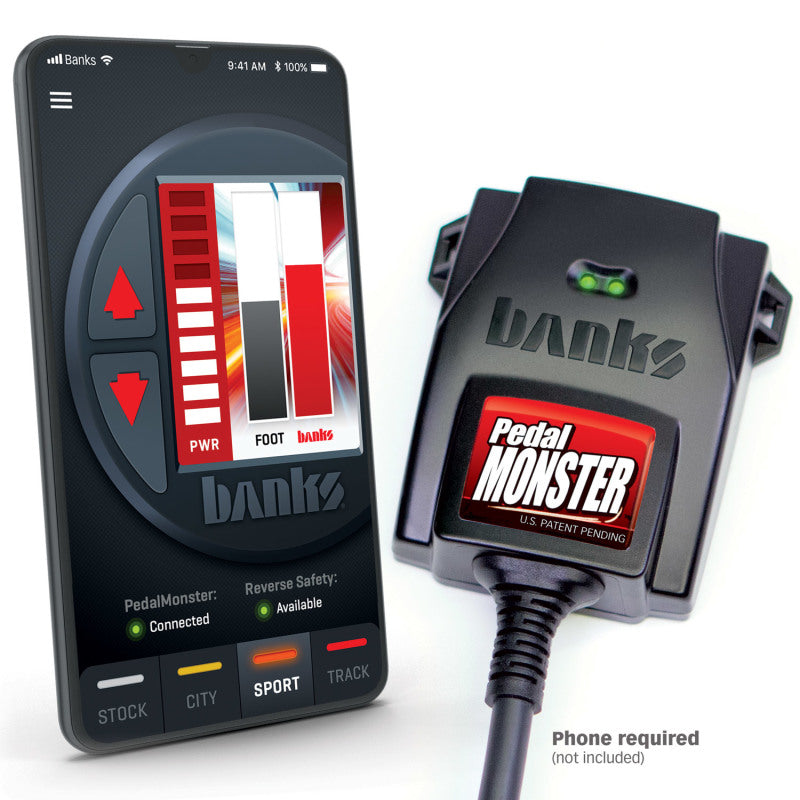 Banks Power Pedal Monster Kit (Stand-Alone) - Molex MX64 - 6 Way - Use w/Phone - Black Ops Auto Works