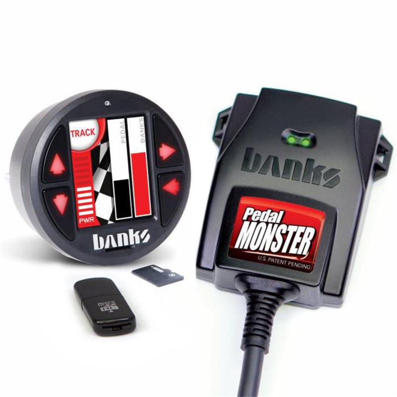 Banks Power Pedal Monster Kit w/iDash 1.8 DataMonster - Molex MX64 - 6 Way - Black Ops Auto Works