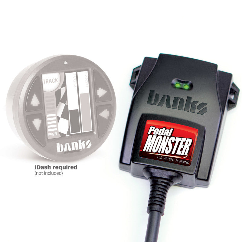 Banks Power Pedal Monster Throttle Sensitivity Booster for Use w/ Exst. iDash - 07-19 Ram 2500/3500 - Black Ops Auto Works