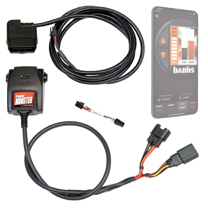 Banks Power Pedal Monster Throttle Sensitivity Booster (Standalone) - 07.5-19 GM 2500/3500 - Black Ops Auto Works