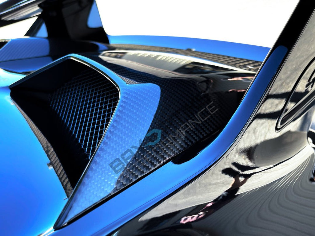 2018-2019 Porsche 991.2 GT3 Carbon Fiber Rear Intake Vents - BayOptiks 991-Mirror