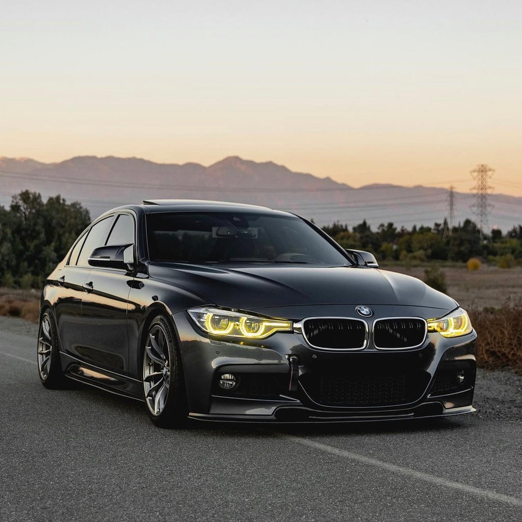 BMW 3 Series 2016-18 CSL Yellow Headlight DRL Module Upgrade - BayOptiks DRL-F30-2016