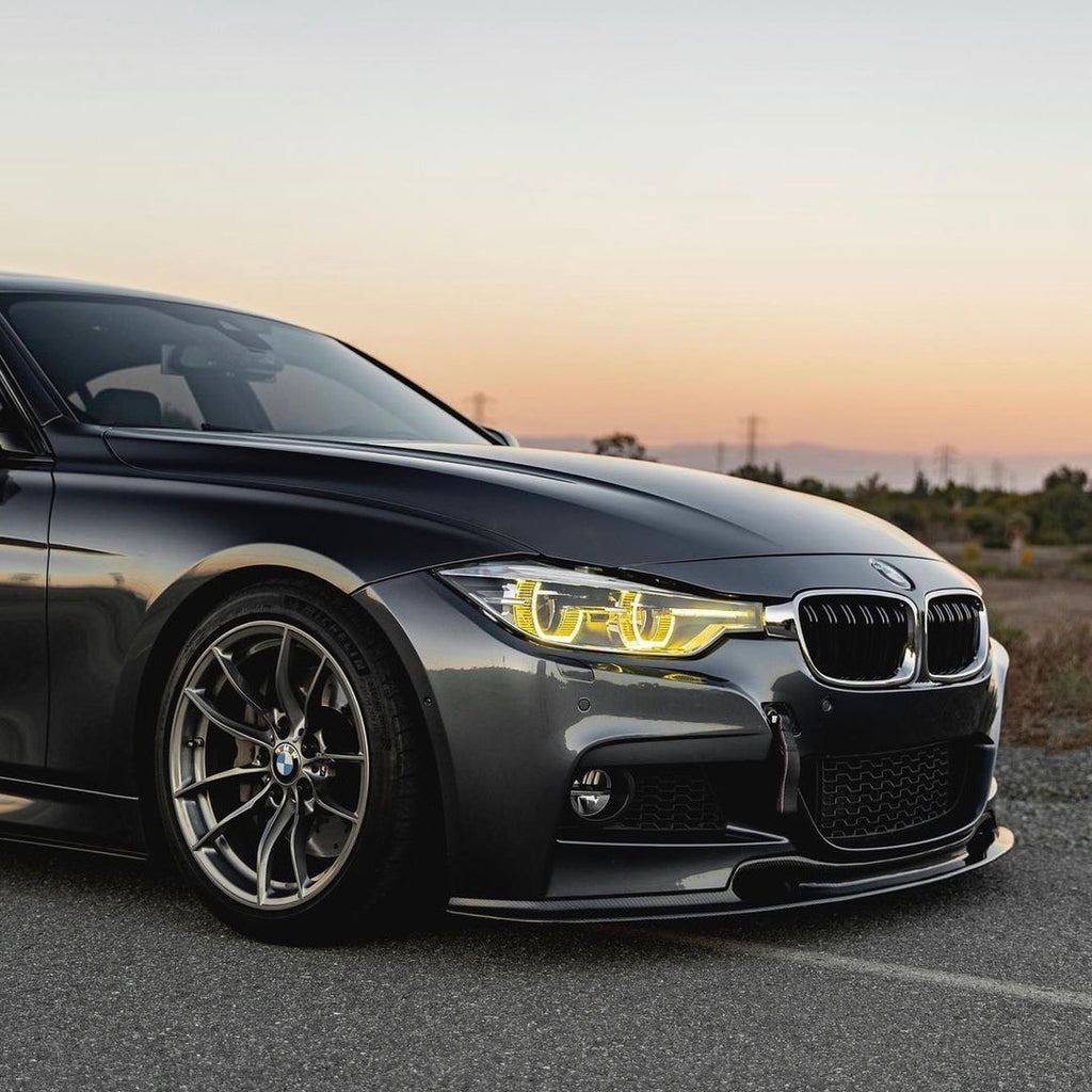 BMW 3 Series 2016-18 CSL Yellow Headlight DRL Module Upgrade - BayOptiks DRL-F30-2016