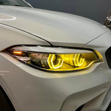 Load image into Gallery viewer, BMW M2 2 Series 2018-21 CSL Yellow Headlight DRL Module Upgrade - BayOptiks DRL-F87-2018