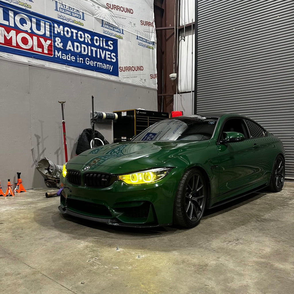BMW M3 M4 2018-20 CSL Yellow Headlight DRL Module Upgrade - BayOptiks DRL-F8X