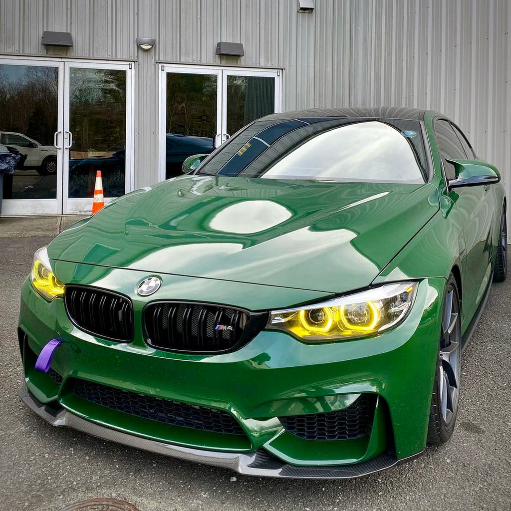 BMW M3 M4 2018-20 CSL Yellow Headlight DRL Module Upgrade - BayOptiks DRL-F8X
