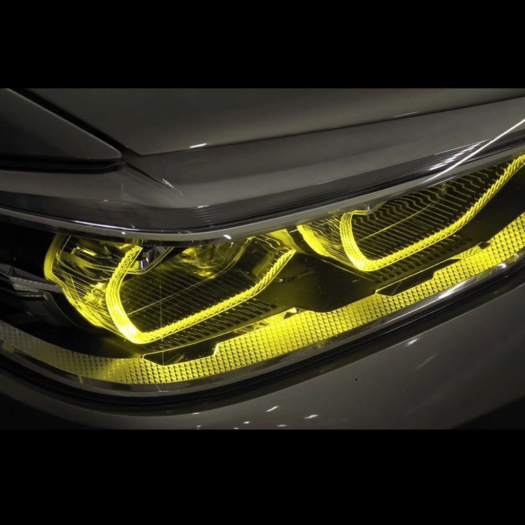 BMW M5 5 Series M5 CSL 2017-20 CSL Yellow Headlight DRL Module Upgrade - BayOptiks DRL-F90
