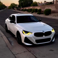 Load image into Gallery viewer, BMW 2 Series M2 2022-Present CSL Yellow Headlight DRL Module Upgrade - BayOptiks DRL-G42-2022