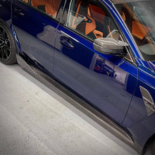 Load image into Gallery viewer, 2021-Present BMW M3 M4 Carbon Fiber M Performance Style Side Skirts - BayOptiks G80-M3