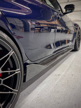 Load image into Gallery viewer, 2021-Present BMW M3 M4 Carbon Fiber M Performance Style Side Skirts - BayOptiks G80-M3