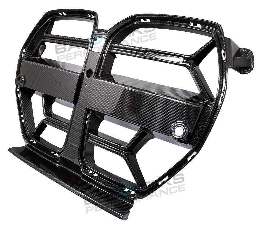 2021-Present BMW M3 M4 Carbon Fiber CSL Grill - BayOptiks G8X-CSL Grill