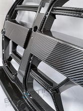 Load image into Gallery viewer, 2021-Present BMW M3 M4 Carbon Fiber CSL Grill - BayOptiks G8X-CSL Grill