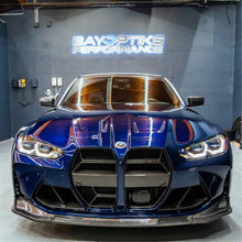 Load image into Gallery viewer, 2021-Present BMW M3 M4 Carbon Fiber CSL Grill - BayOptiks G8X-CSL Grill