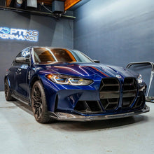 Load image into Gallery viewer, 2021-Present BMW M3 M4 Carbon Fiber CSL Grill - BayOptiks G8X-CSL Grill