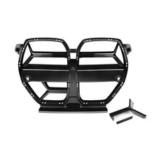 Load image into Gallery viewer, 2021-Present BMW M3 M4 Gloss Black CSL Grill - BayOptiks G8X-CSL Grill