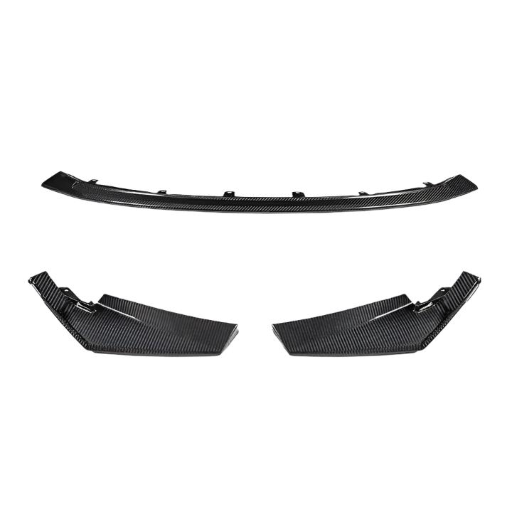 BMW M3 M4 M CSL Style Carbon Fiber Front Lip Splitter 2021+ - BayOptiks G8X-CSL-Splitter