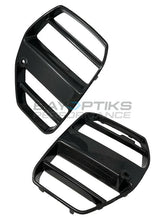 Load image into Gallery viewer, 2021-Present BMW M3 M4 GT Style Carbon Fiber Grill - BayOptiks G8X-GTN