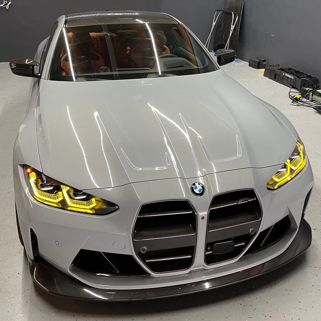 2021-Present BMW M3 M4 GT Style Carbon Fiber Grill - BayOptiks G8X-GTN